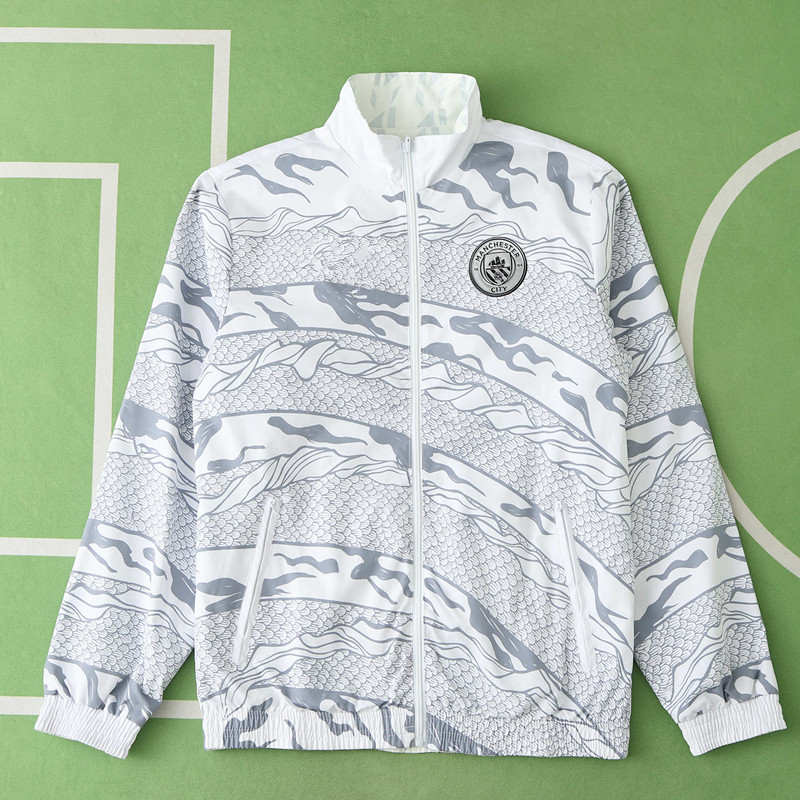 2425 Manchester City F.C. Wear on both sides windbreaker