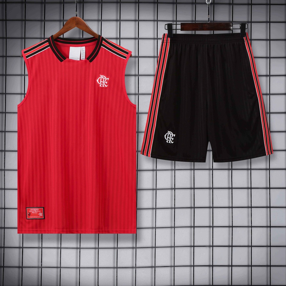 2526 season CR Flamengo Training clothes suit vest Fan version