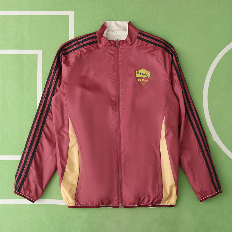 2425 A.S. Roma Wear on both sides windbreaker