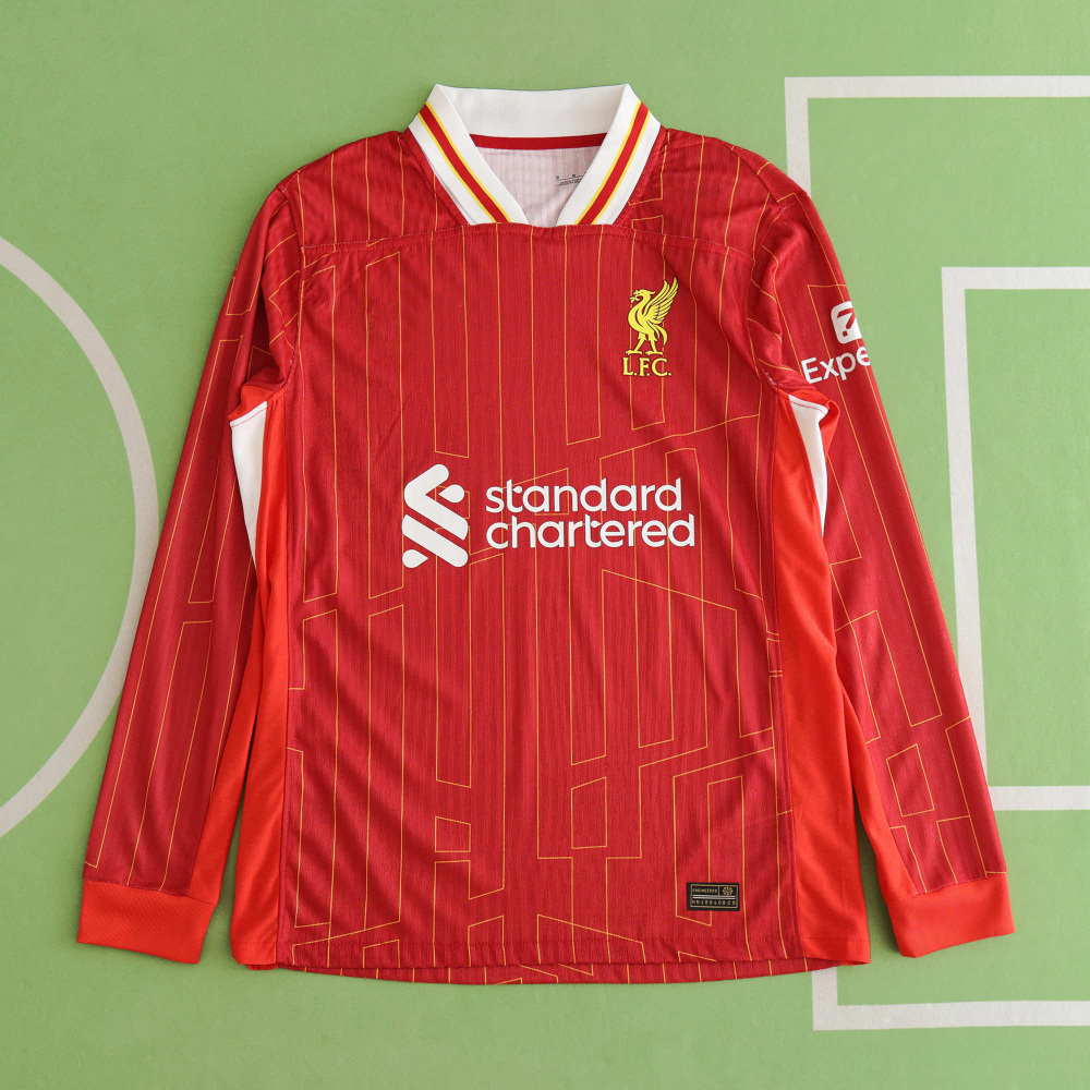 2425 season Liverpool home Long sleeved Player version