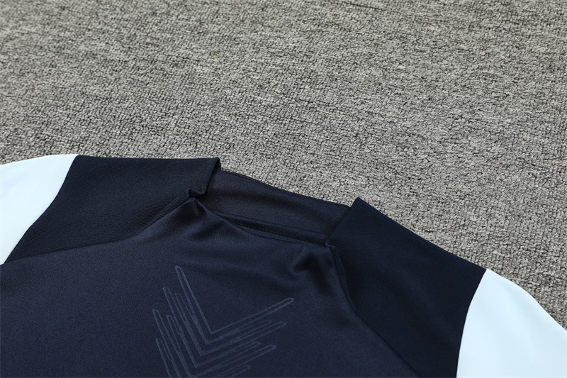 2425 Real Madrid CF Deep Blue Training suit set Player version