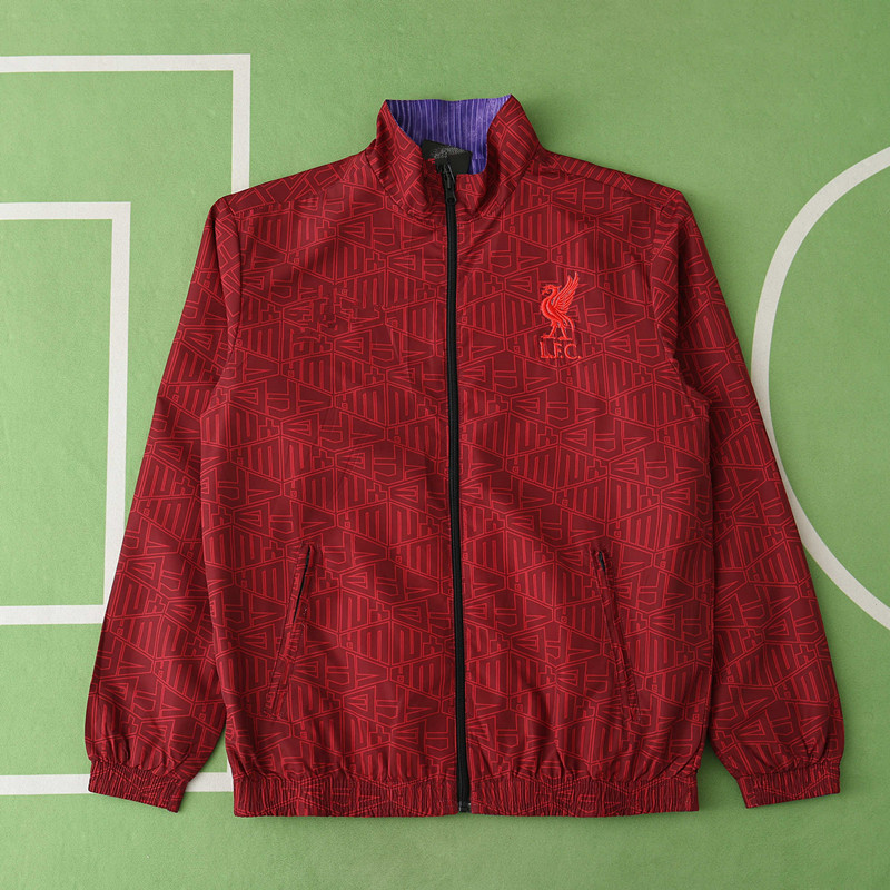 2425 Liverpool F.C. Wear on both sides windbreaker