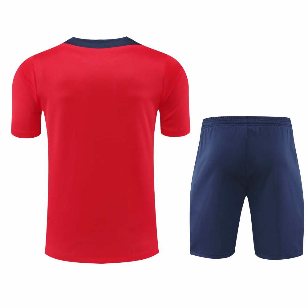 2425 Club Atlético de Madrid Training clothes suit Short sleeve Fan version