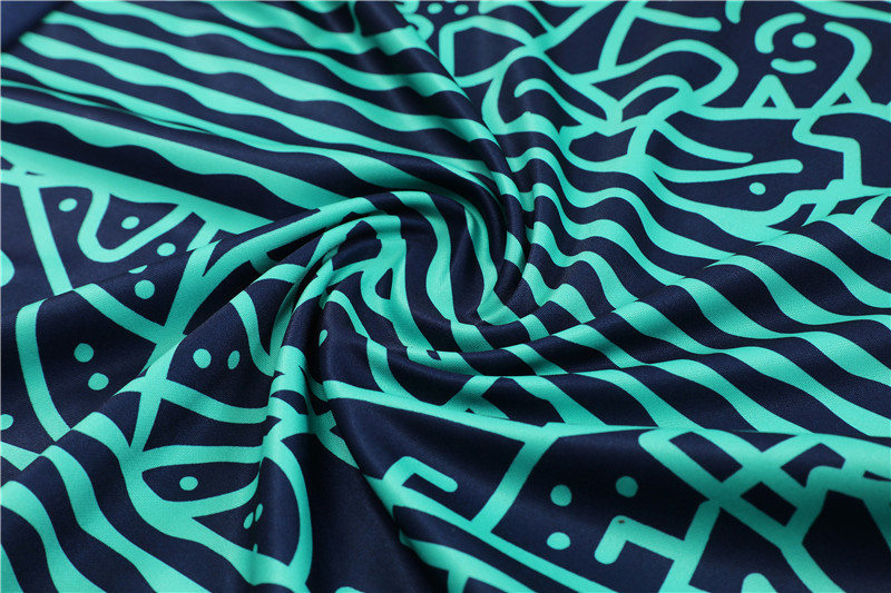 2425 Brazil Lake Blue Training suit set