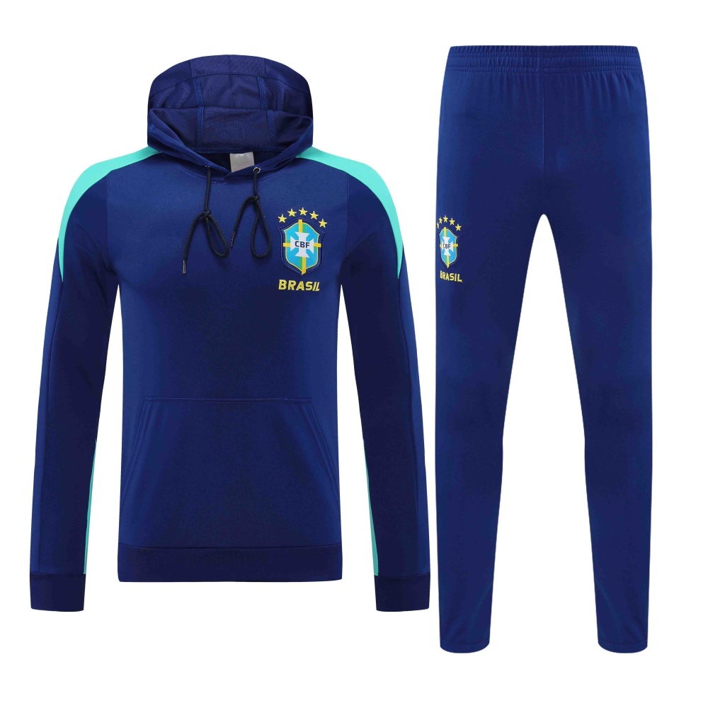 2526 season Brazil Training suit hooded set