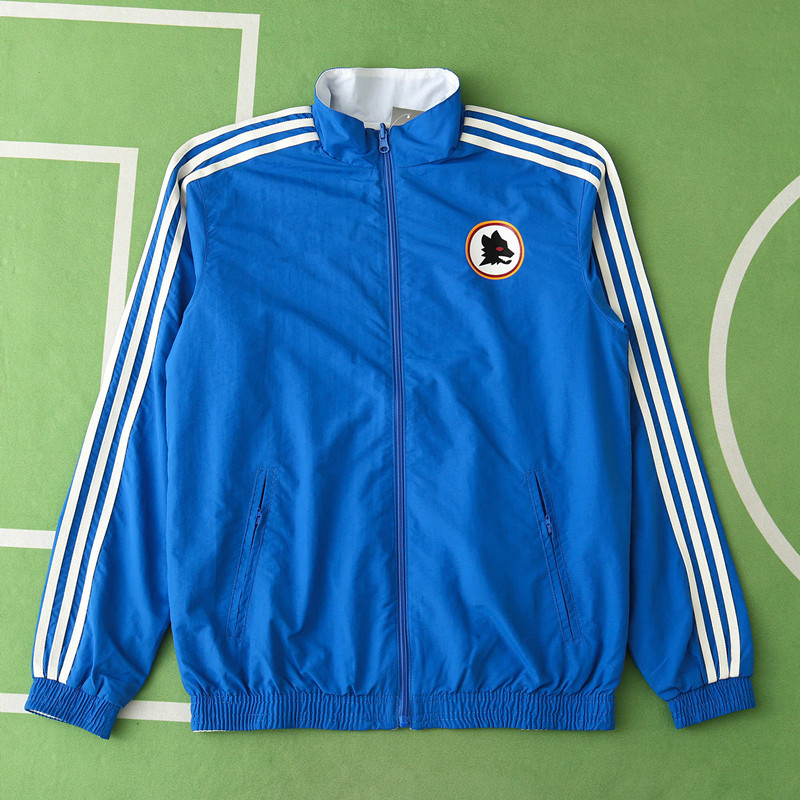 2425 A.S. Roma Wear on both sides windbreaker
