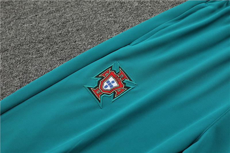 2425 Portugal green Training suit set Player version
