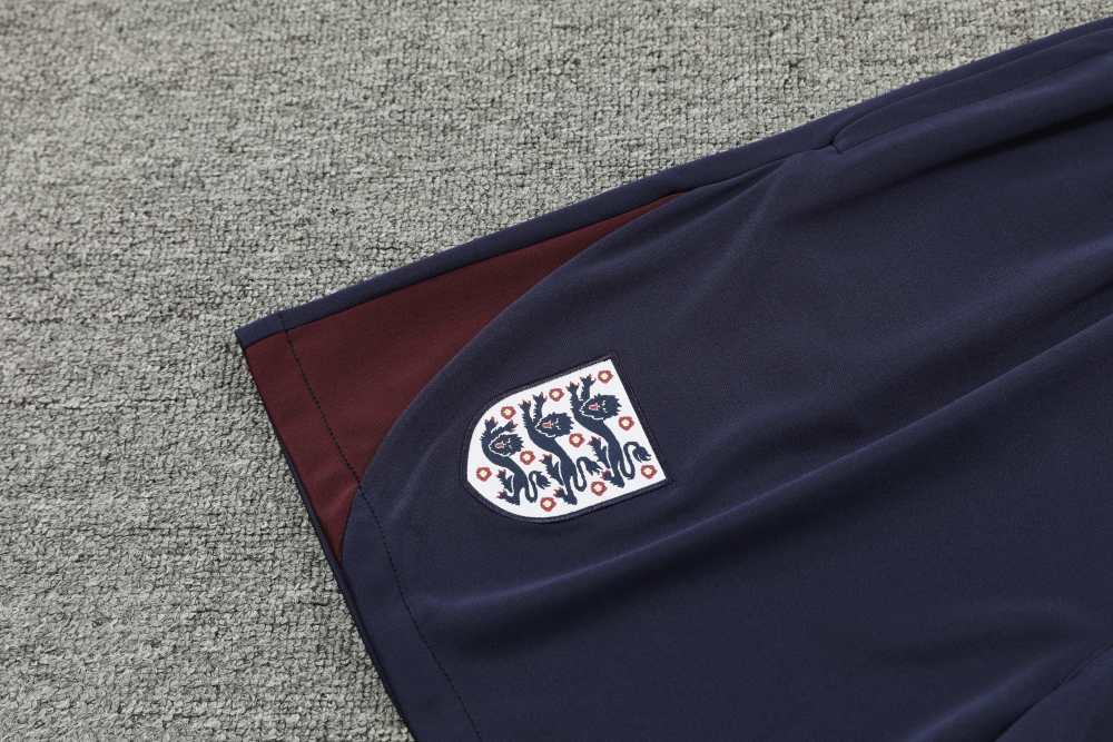 2425 England Training clothes suit Short sleeve Fan version