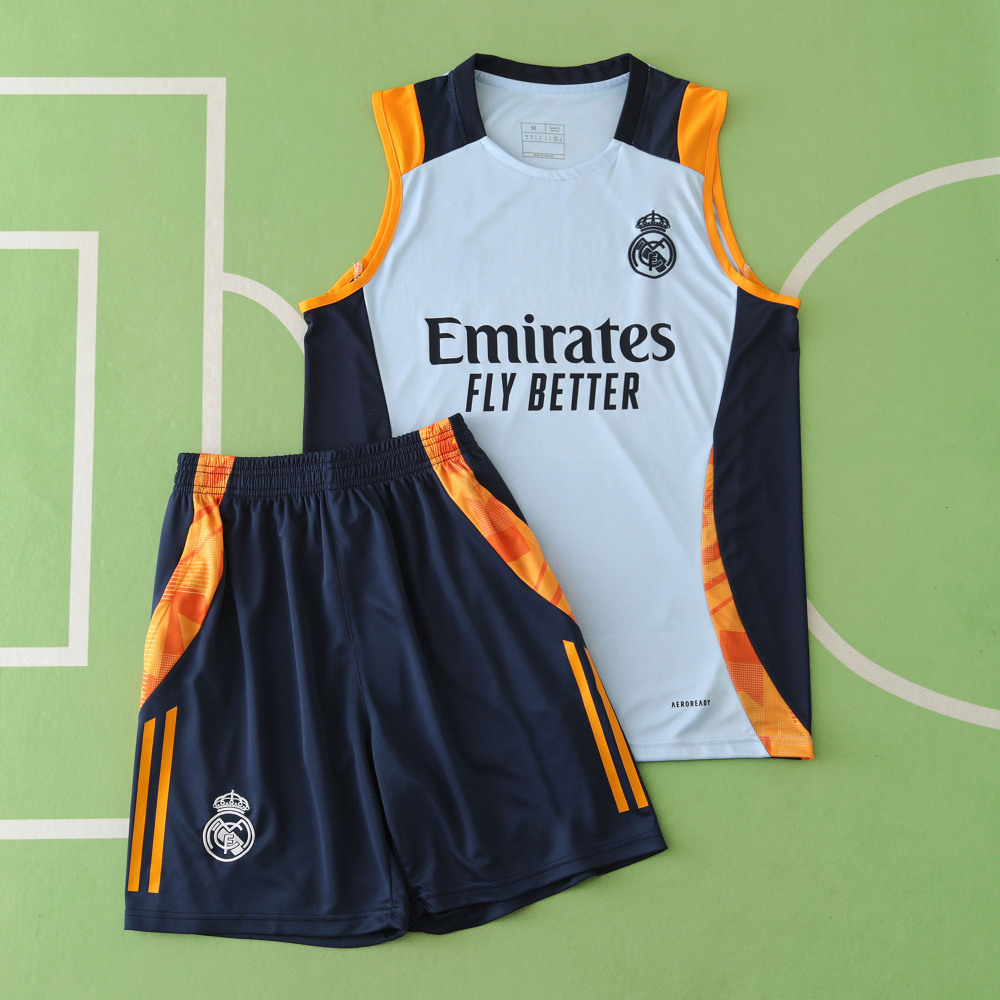 2425 season Real Madrid CF Training clothes Short sleeved vest