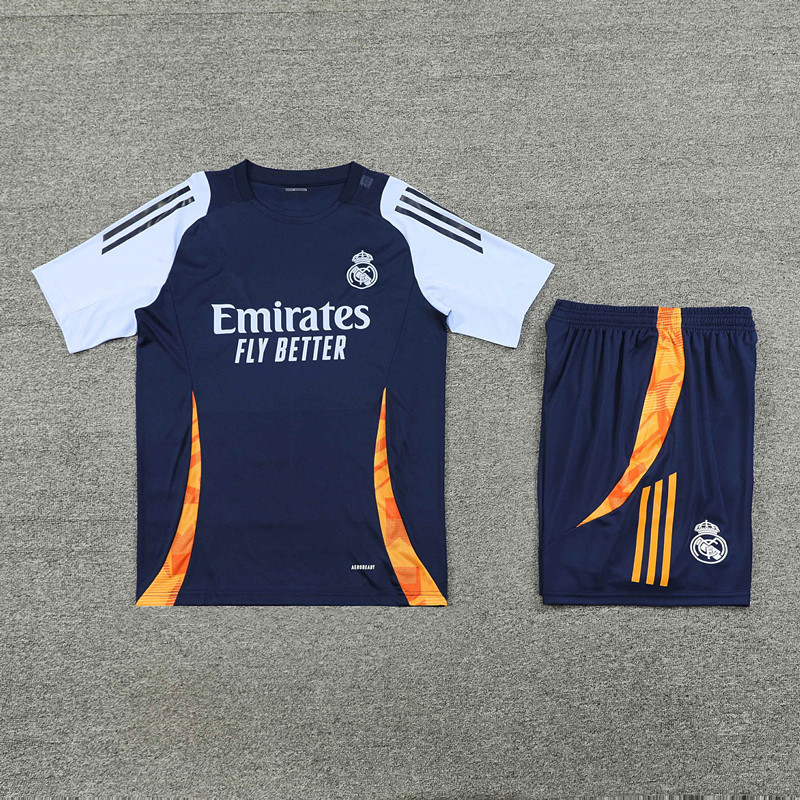 2425 Real Madrid CF Training clothes suit Short sleeve Fan version