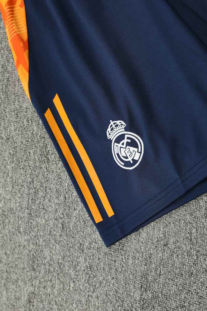 2425 Real Madrid CF Training clothes suit Short sleeve Fan version