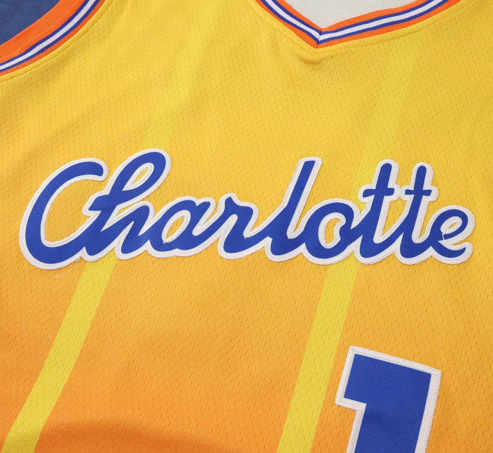 NBA Charlotte Hornets retro 1#BALL