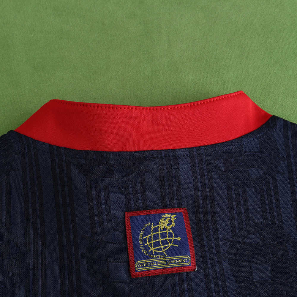 1996 season Spain away retro Fan version