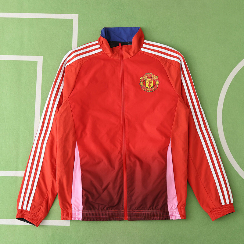 2425 Manchester United F.C. Wear on both sides windbreaker
