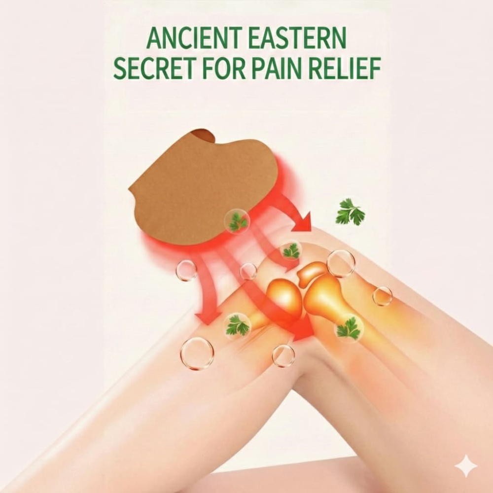 Tefanso™ Self-Heating Mugwort Knee Relief Patch