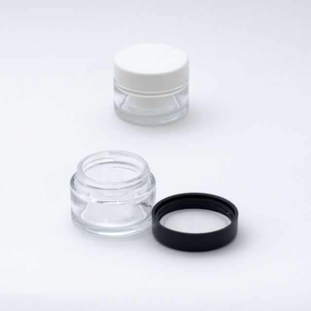 Clear Glass Concentrate Containers,CANNACOAST™,Clear Glass Concentrate Containers