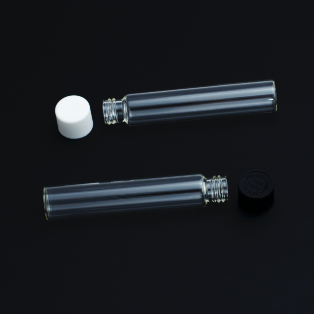 Child-Resistant Clear Glass Tubes,CANNACOAST™,Child Resistant Pre Roll Tube - Borosilicate Glass Tubes