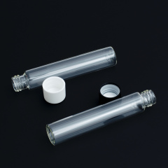 Child-Resistant Clear Glass Tubes,CANNACOAST™,Child Resistant Pre Roll Tube - Borosilicate Glass Tubes