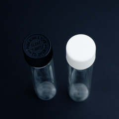 Child-Resistant Clear Glass Tubes,CANNACOAST™,Child Resistant Pre Roll Tube - Borosilicate Glass Tubes