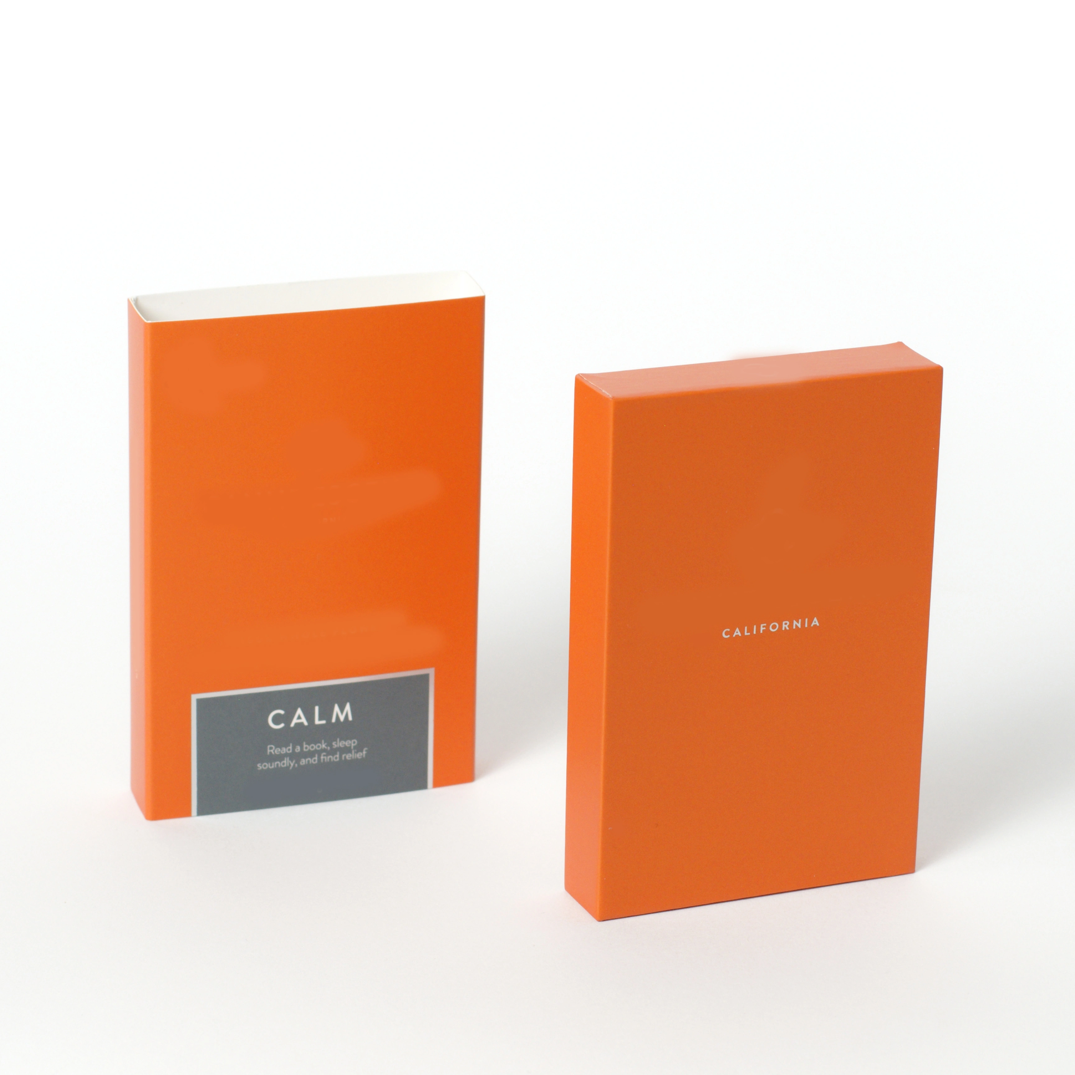 Close-up view of the CR paper drawer box structure and insert presentation