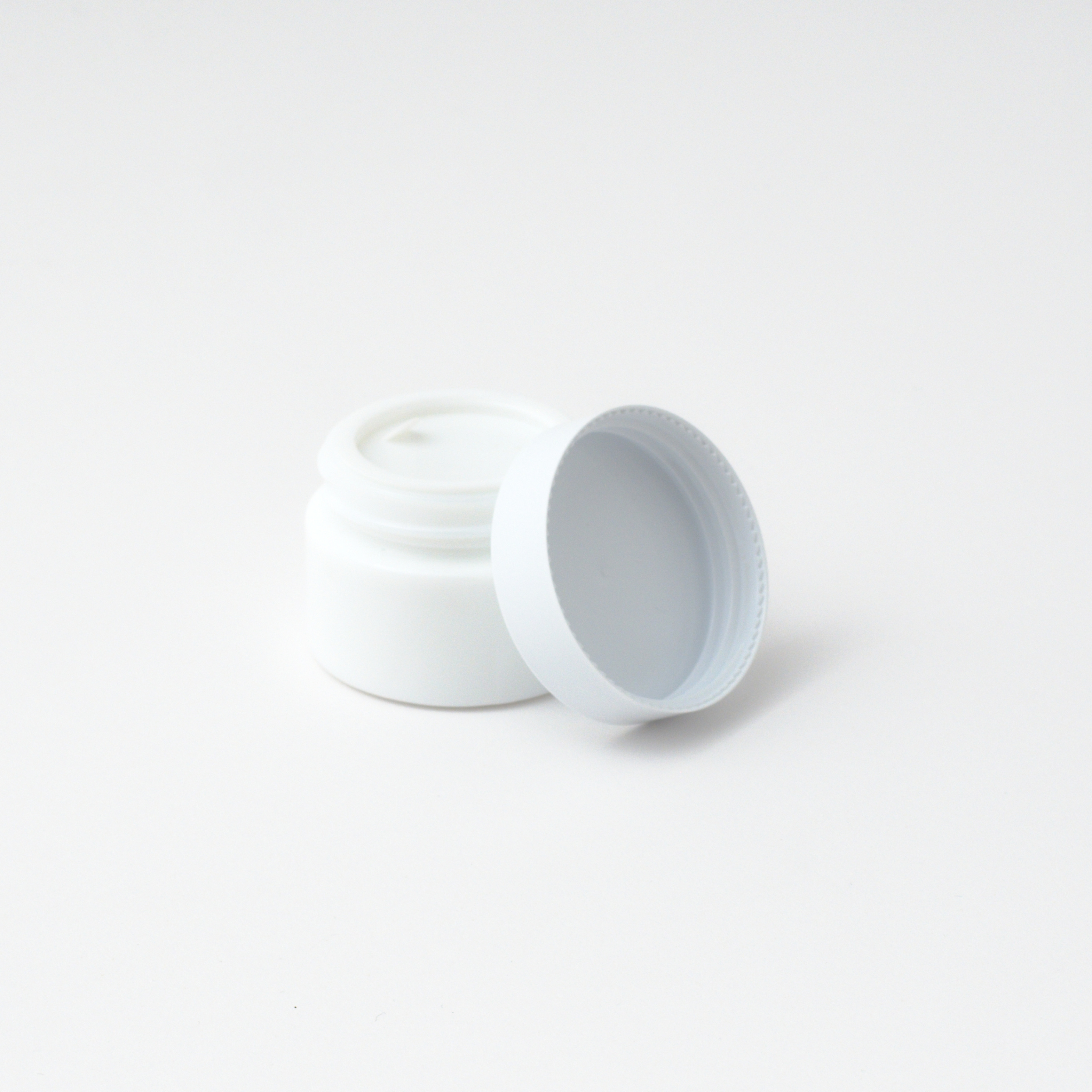 White Opal Glass Concentrate Containers,CANNACOAST™,White Opal Glass Jars - Wholesale Concentrate Jars