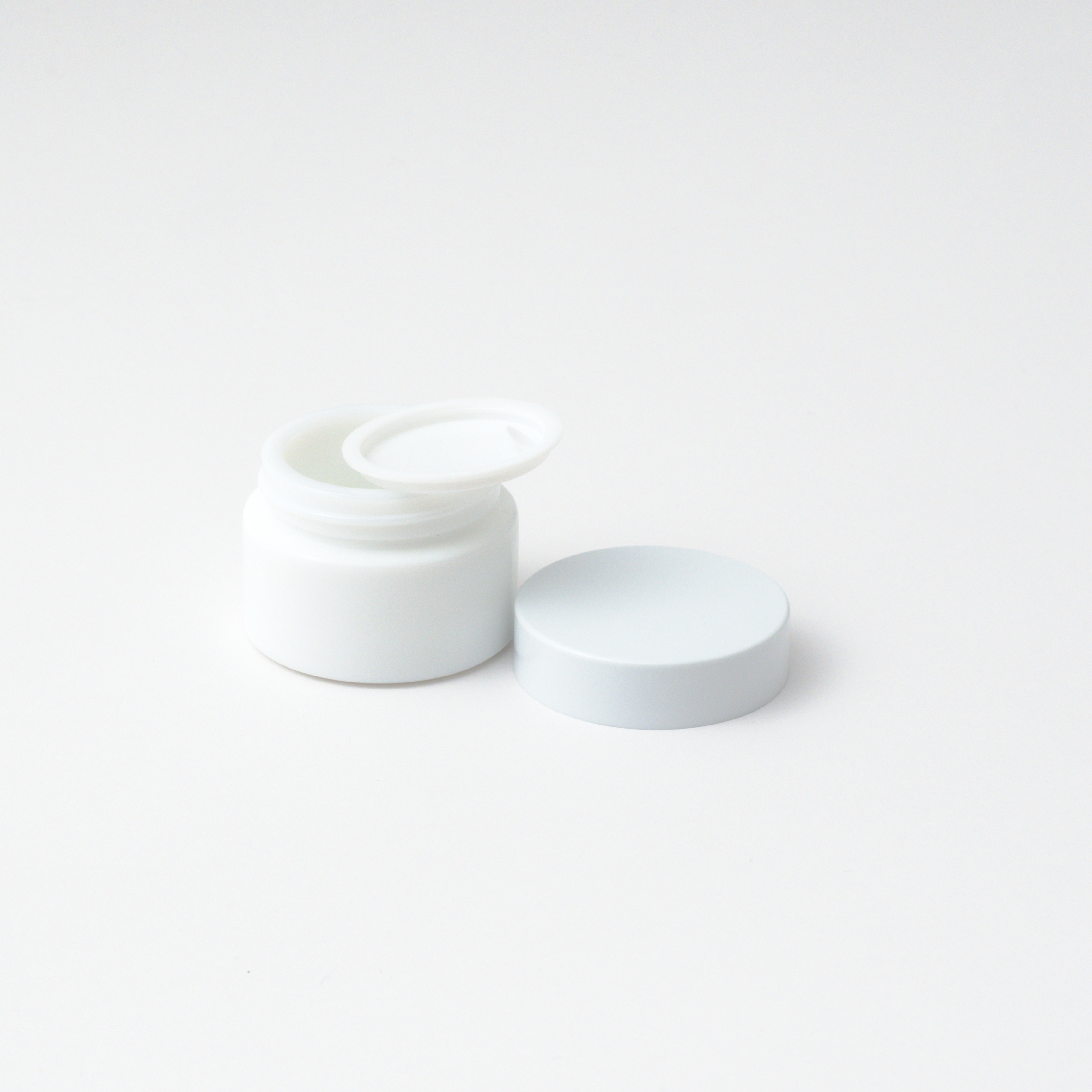 White Opal Glass Concentrate Containers,CANNACOAST™,White Opal Glass Jars - Wholesale Concentrate Jars