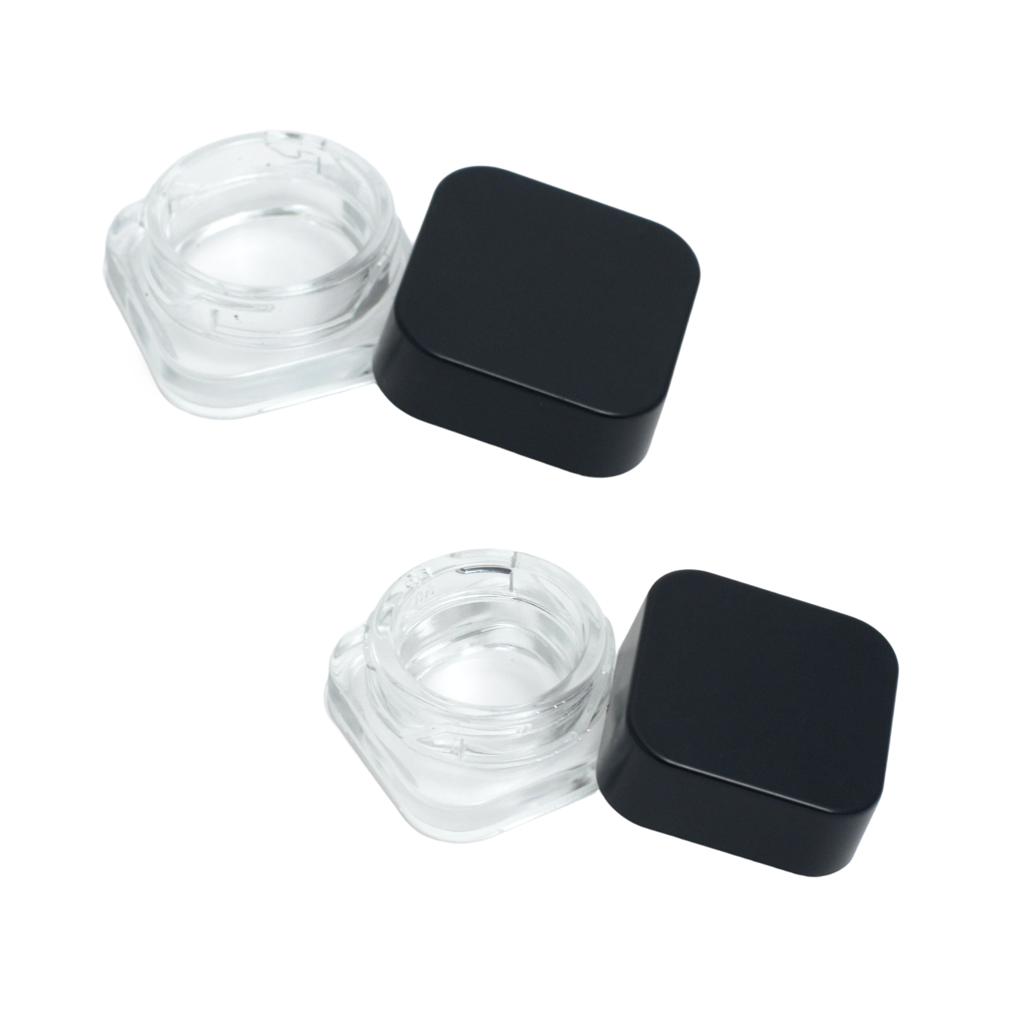 Clear Glass Concentrate Containers Medical-Grade Glass for Industrial Packaging,CANNACOAST™,Medical-Grade Glass - Custom glass concentrate jars