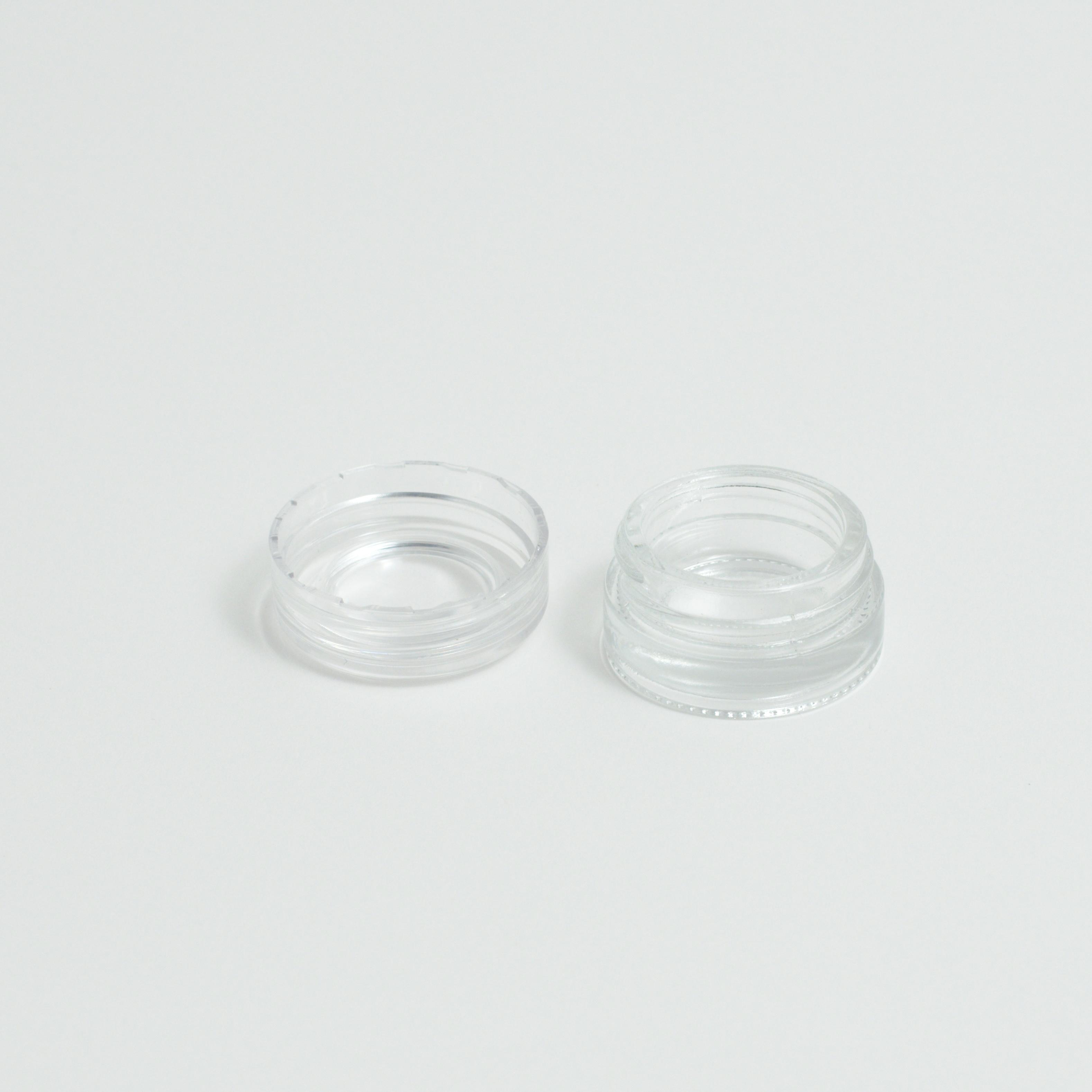 Clear Medical-Grade Glass Concentrate Jars with Child-Resistant Lids for OEM,CANNACOAST™,Clear Glass Concentrate Jars - Wholesale Dab Jars