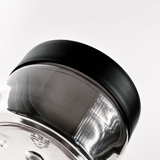 Clear Plastic CR Jars,CANNACOAST™,Clear Plastic CR Jars