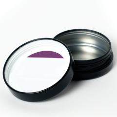 Child-Resistant Gummies Tin,CANNACOAST™,CR Gummies Tin – Black & White Child-Resistant Mints Box | CANNACOAST™