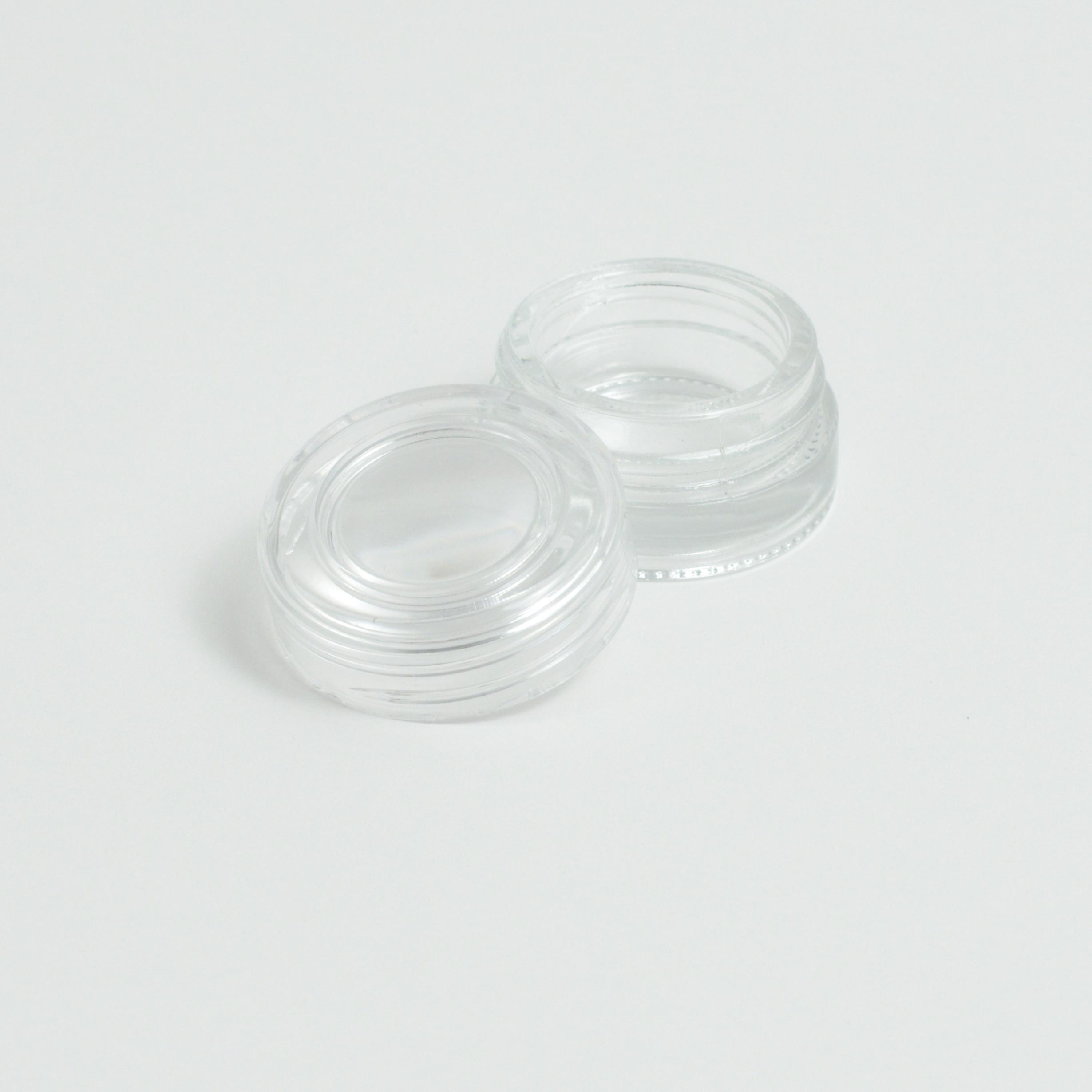 Clear Medical-Grade Glass Concentrate Jars with Child-Resistant Lids for OEM,CANNACOAST™,Clear Glass Concentrate Jars - Wholesale Dab Jars
