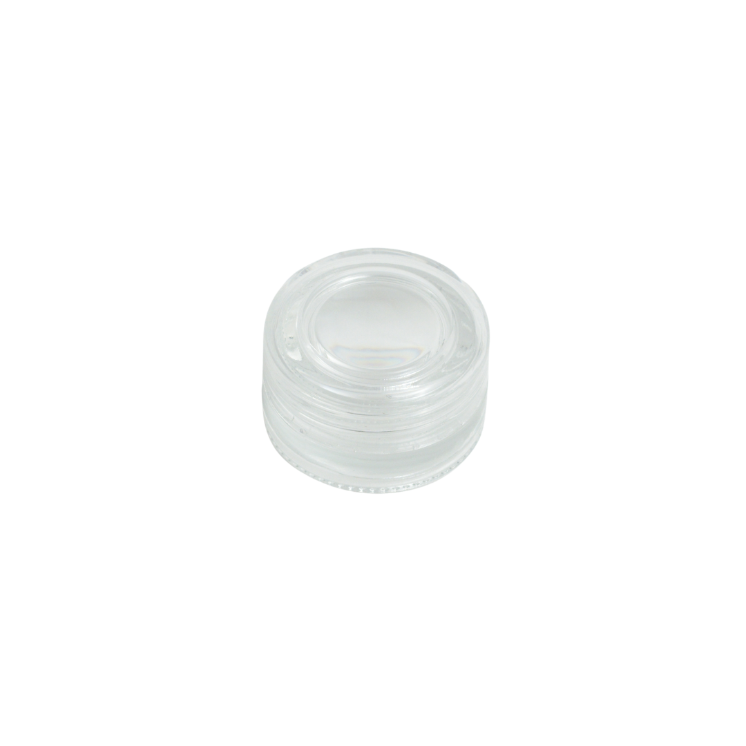Clear Medical-Grade Glass Concentrate Jars with Child-Resistant Lids for OEM,CANNACOAST™,Clear Glass Concentrate Jars - Wholesale Dab Jars