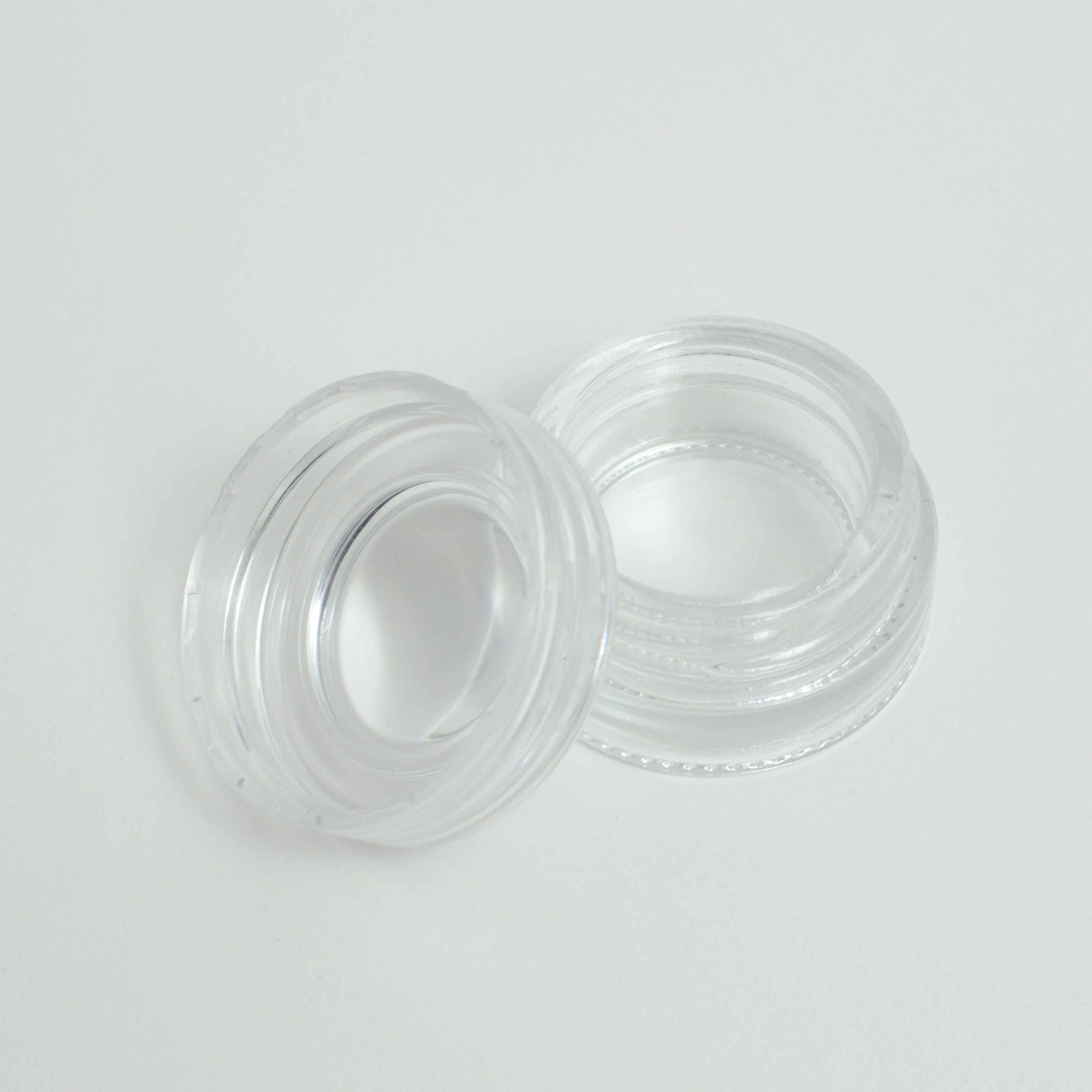 Clear Medical-Grade Glass Concentrate Jars with Child-Resistant Lids for OEM,CANNACOAST™,Clear Glass Concentrate Jars - Wholesale Dab Jars