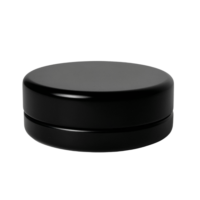 Child-Resistant Gummies Tin,CANNACOAST™,CR Gummies Tin – Black & White Child-Resistant Mints Box | CANNACOAST™