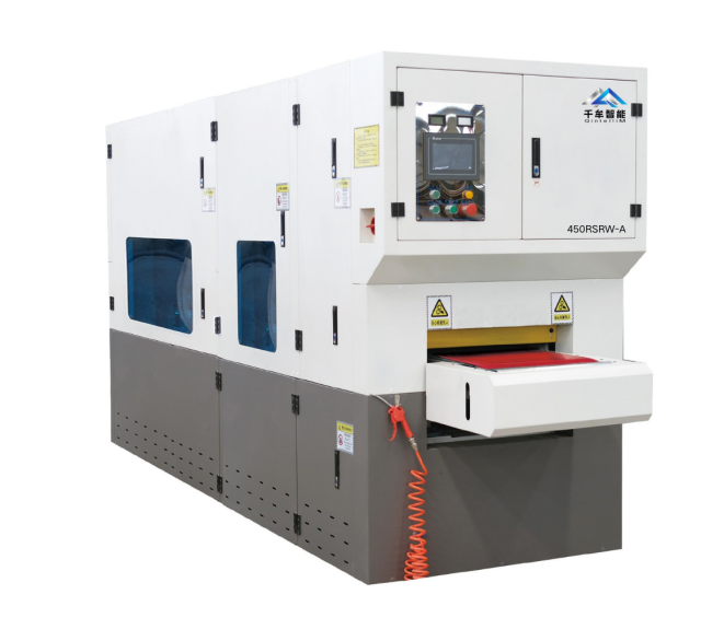 Compact 4-Station Deburring, Brushing & Polishing Machine | Qintellim