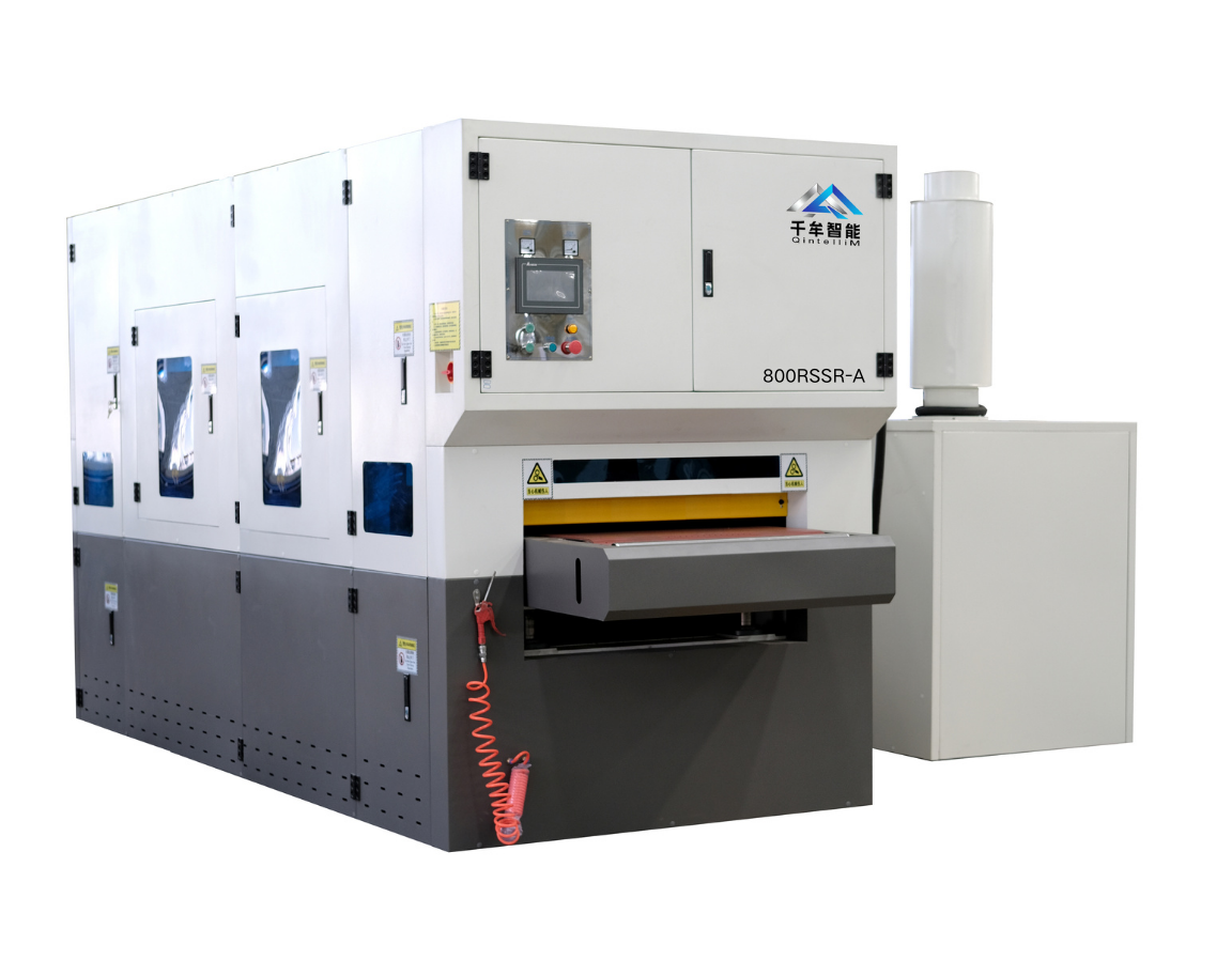 Dual-Station Edge Rounding Machine for Metal Edges | Qintellim