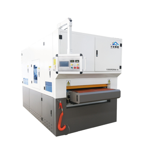 Representative Qintellim RSW Series deburring, edge rounding and surface finishing machine configuration