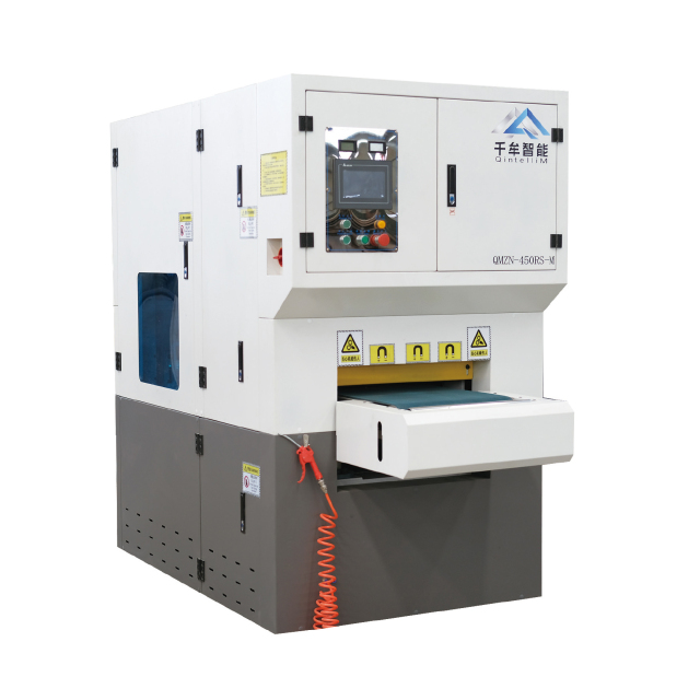 450RS-M Compact Belt Grinding & Chamfering Machine | Qintellim