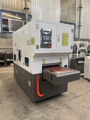 Compact 4-Station Deburring, Brushing & Polishing Machine | Qintellim