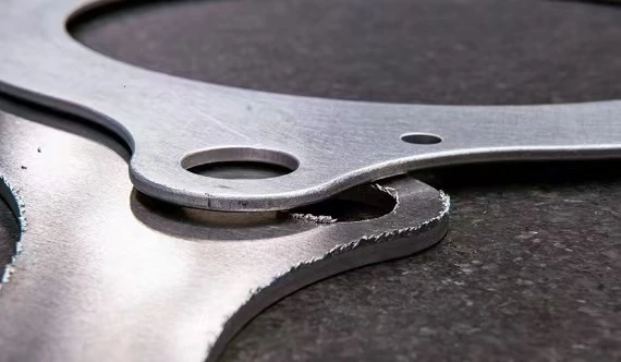 Precision aerospace metal part surface finishing application