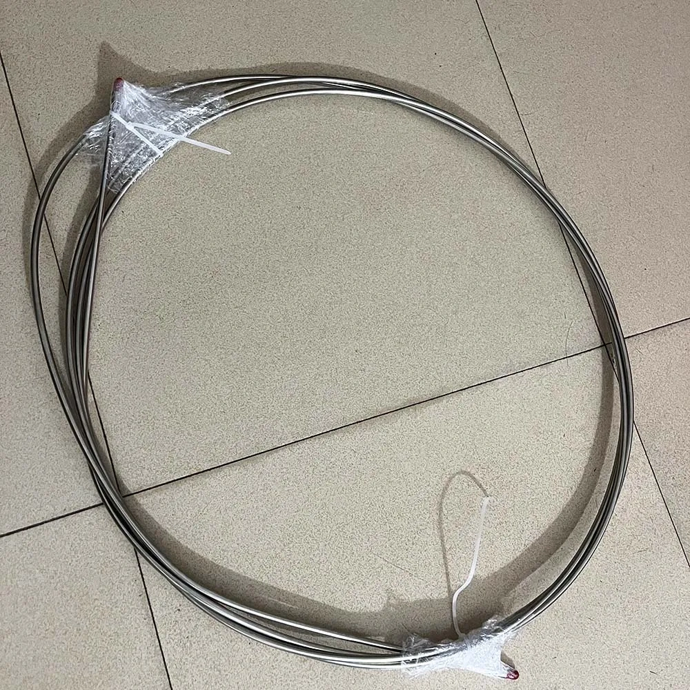 Waterjet Cutting Head Parts 6Metres 1/4 HP Tube 6.35mm High Pressure Pipe Autofrettaged Tubing 1/4''OD HP Tubes 50000-1 WP14AFTB