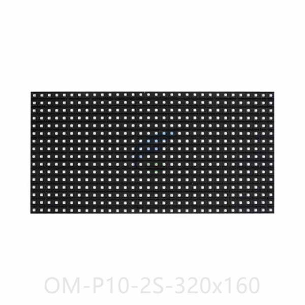 outdoor p10 2s 320x160mm led module