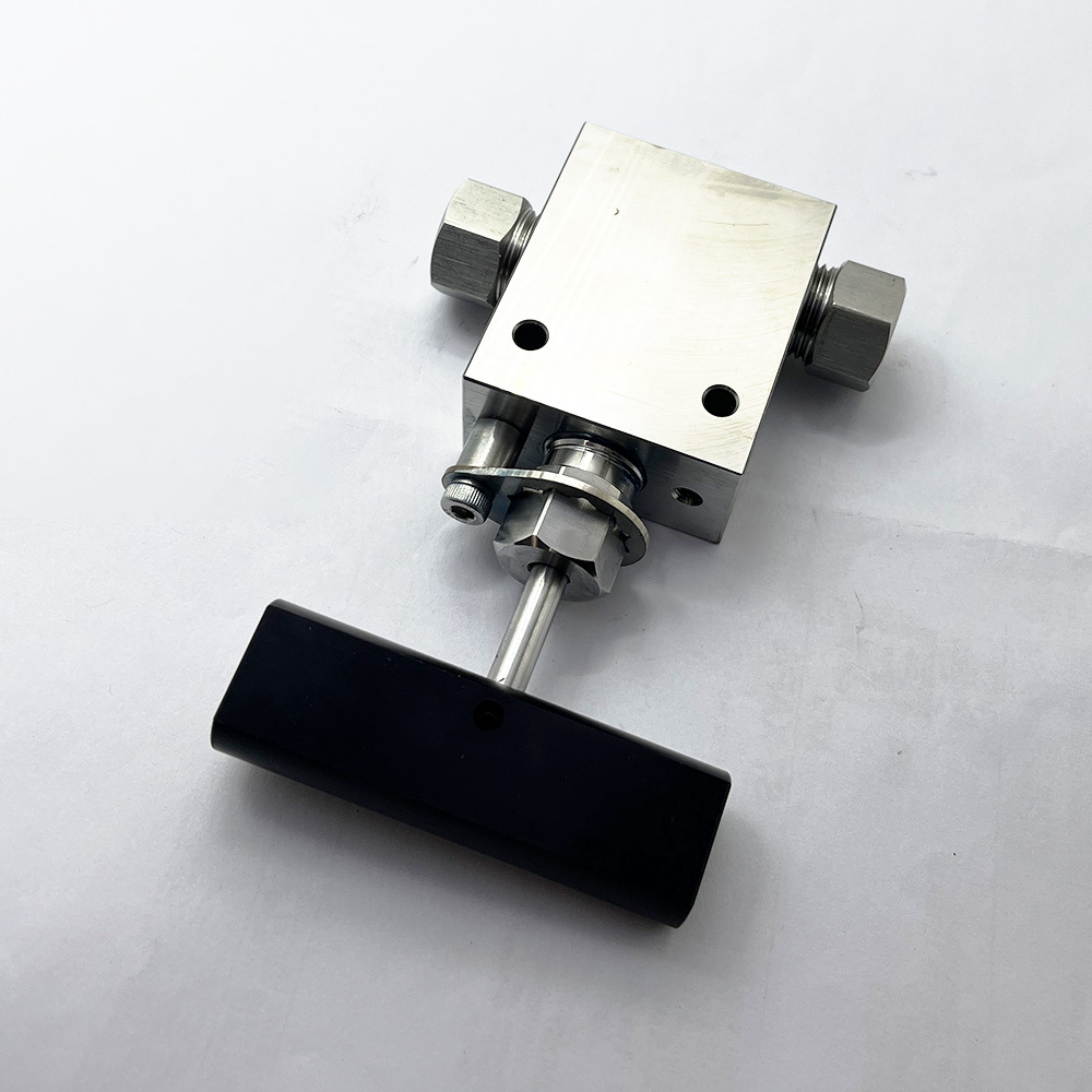 Waterjet Cutting Head Pump Two-way Straight Valve, 3/8 in. Water Jet HP Valve, 3/8" 2-way Straight A-0788-3 10078863 60VM6071 Valve,  High-Pressure, 2-way, Straight, Stainless Steel, 3/8 in.