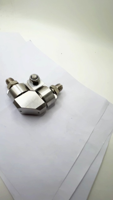 High Quality 90° 1/4" Swivel Assembly 94K For Flow Waterjet Cutting Head Parts 014922-1 87K 1/4 D-ACT Swivel Assy Waterjet Cutting Head Parts 87K 90 Degree Dual Axis Swivel Assy 1/4 in. 100K