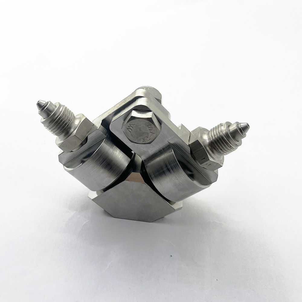 High Quality 90° 1/4" Swivel Assembly 94K For Flow Waterjet Cutting Head Parts 014922-1 87K 1/4 D-ACT Swivel Assy Waterjet Cutting Head Parts 87K 90 Degree Dual Axis Swivel Assy 1/4 in. 100K