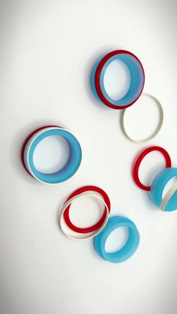 Water Jet Cutting Intensifier HP Seal With Hoop O-Ring Waterjet Cutter Head High Pressure Seal Repair Kits TL-001015-1 004406-1 HP Cylinder Seal, High Pressure Seal Assembly, H.P Seal Kit