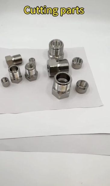 Waterjet Parts 1/4 3/8 9/16 HP 3/8 Gland High Pressure Tube Fitting 9/16'' Gland 3/8" 60K Glands 3/8 In A-2838 10078129 400006-2 For Water Jet Cutting Intensify