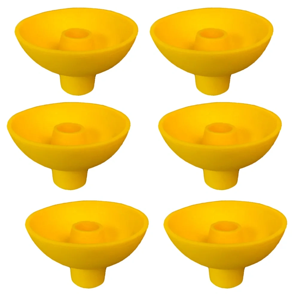 6pcs Water Jet Cutting Head Nozzle Splash Guard For Omax Waterjet Cutting Head Part Abrasive Proof Splash Shield 306438 320585-1