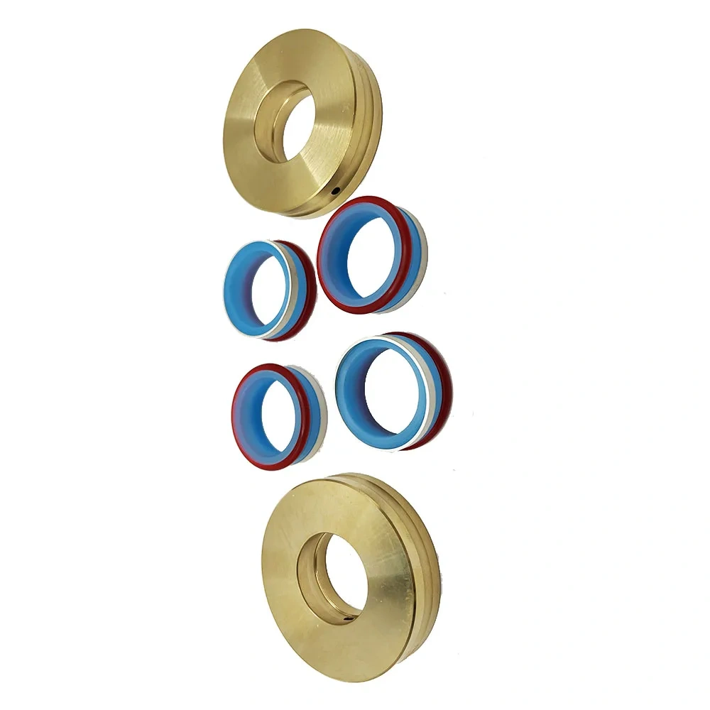 For H2O Waterjet Intensifier Pump Parts 302004-1-J 60k High Pressure Seal Kit 302004-1 100053-1 HP Bronze Backup Ring 100021-1