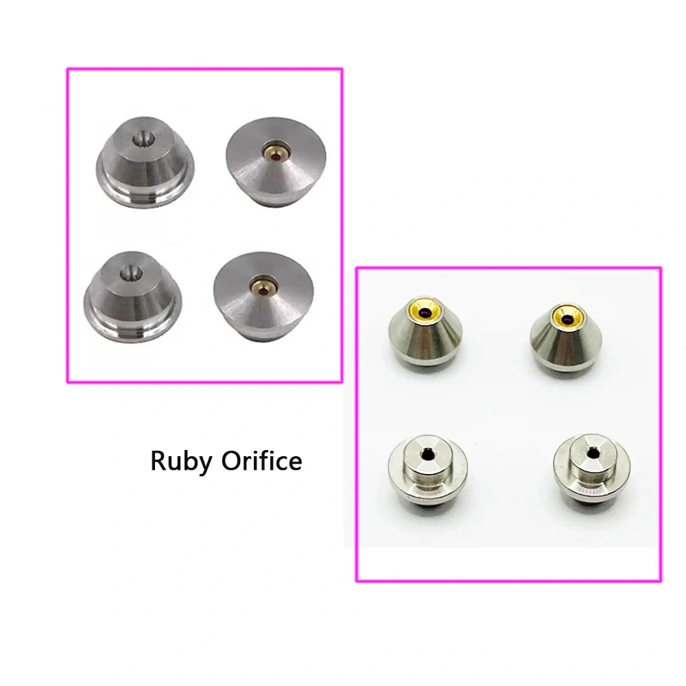 For HEAD Waterjet Parts Ruby Orifice 0.25mm Water Jet Cutting Head 0.30mm Orifice Nozzle 60029